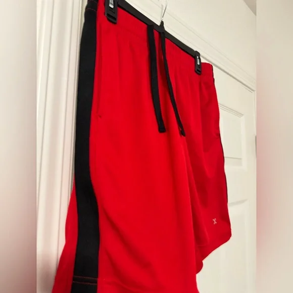 Red Athletic Men's Shorts - Medium - Picture 2 of 2